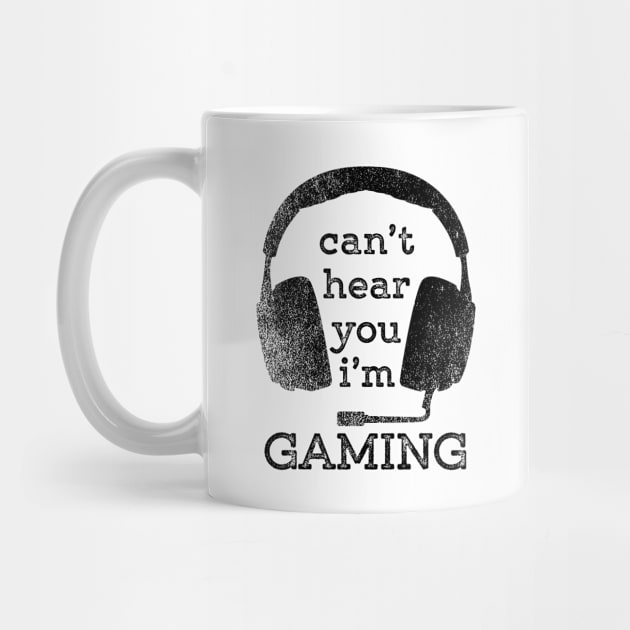 Can't Hear You I'm Gaming by Attia17